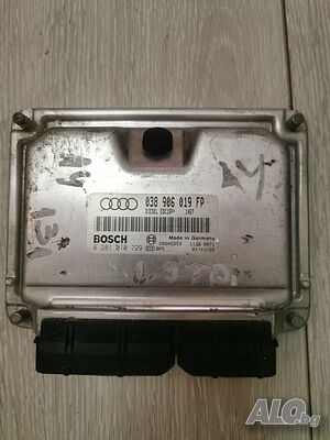 Компютър двигател за Audi A4, 1.9 TDI, 038 906 019 FP, 038906019FP, 0 281 010 729, 0281010729