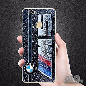 Калъф кейс сапунерка снежно лого BMW M Motorsport за Huawei P20 Lite защитен протектор БМВ изпускане