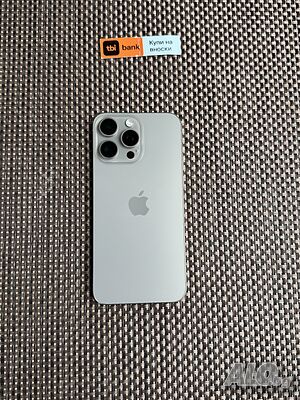 НОВ❗️ Гаранция❗️ iPhone 15 Pro Max Лизинг от 68лв/м/ Natural Titanium 256Gb