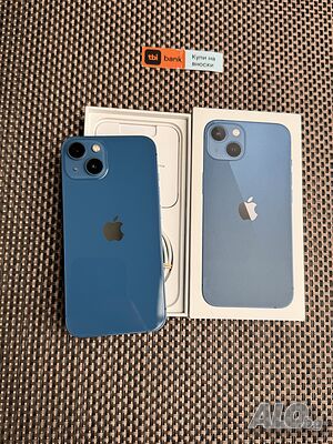 ✅iPhone 13 Лизинг от 20лв/мес ❗️син / Blue ❗️ 128гб - Отличен❗️