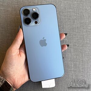 НОВ! iPhone 13 Pro Max *Лизинг от 60лв/м Sierra Blue - син 128гб 100%