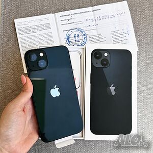 НОВ❗️ 24М ГАРАНЦИЯ❗️ iPhone 13 ❗️лизинг от 42лв/м ❗️midnight black черен 128г