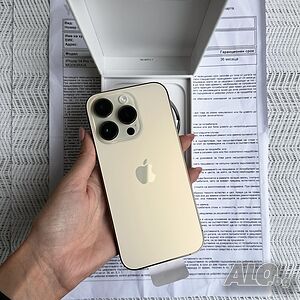 НОВ❗️ 36мес Гаранция❗️ iPhone 14 Pro ❗️лизинг от 66лв ❗️gold ❗️ златен