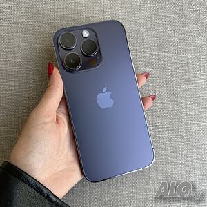 НОВ❗️100% Бат❗️iPhone 14 Pro ❗️Лизинг от 62лв/м❗️лилав❗️ Deep Purple ❗️ 128гб