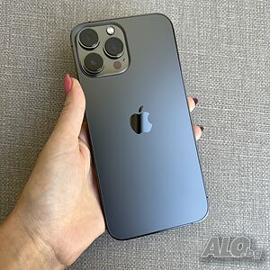 НОВ❗️100% Батерия❗️ iPhone 13 Pro Max ❗️лизинг от 52лв/м ❗️Graphite 128гб