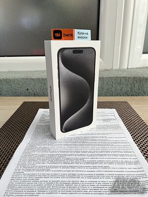 ⚠️НЕразпечатан⚠️ 36МЕС ГАР❗️512гб❗️ iPhone 15 Pro Max Лизинг от 90лв/м / Black Titanium