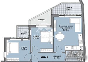 Продавам нов 3-стаен апартамент, Акт 15, в кв. Аспарухово