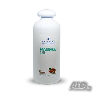 Професионално масажно масло за тяло Козметика Христина, 500 ml - Бадем