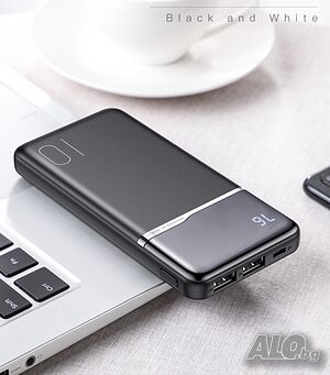 Ултра тънко преносимо зарядно устройство KUULAA power bank 10000mAh - TV500