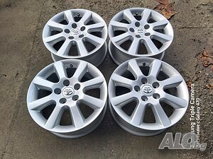 4 броя алуминиеви джанти за Toyota Corolla Verso,Corolla,Auris,Avensis 16