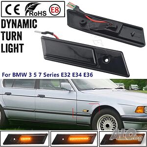 LED Мигачи Калници за BMW E30 E32 E34 E36 - Динамични Светлини със Завладяващ Ефект