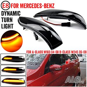 Динамични LED мигачи за огледала за Mercedes A-Class W169 B-Class W245