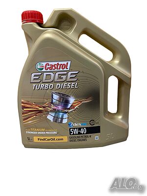 Castrol EDGE Titanium TD 5W40 - 5 литра DE01