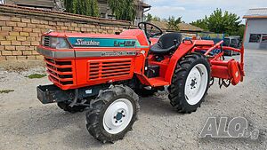 Японски трактор Kubota L1-185D с фреза, 4x4, 18 к.с., АграБГ Джолев