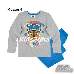 Детска пижама Paw Patrol момче за 4 и 6 г. - М4-5