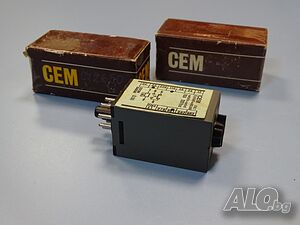 реле време CEM 981 system EI31 timing relay 0-12 sec