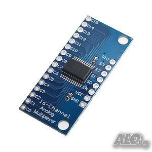 CD74HC4067 Цифров Мултиплексор Arduino