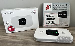 Преносим рутер с батерия 4G WIFI 150Mbps мобилен Hotspot SIM бисквитка