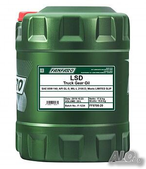 Трансмисионно масло FANFARO LSD 85W140, 20л