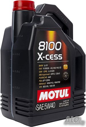 Моторно масло MOTUL 8100 X-cess 5W40 5л