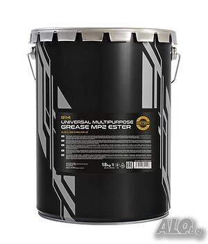 Многофункционална литиева зелена грес MANNOL Multipurpose Grease MP2 Ester, 18кг