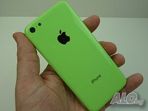 ПЕРФЕКТЕН Apple iPhone 5 c ЗЕЛЕН 8Gb Фабрично отключен Айфон телефон