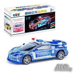 Музикална детска количка със светлинен ефект - TOYCAR34