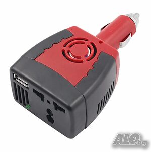 Преобразувател на напрежение 12V - 220V 150w, инвертор