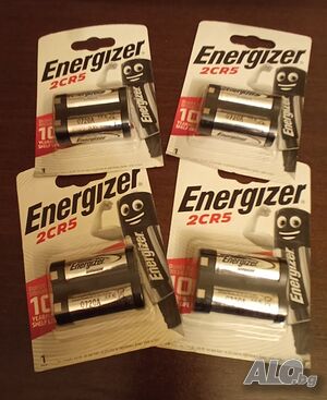 Литиева батерия Energizer Lithium 2CR5, 6V - 4 броя