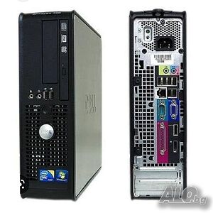 Компютър Dell Optiplex 755 Intel Core 4 Quad Q6600 4GB DDR2 500GB HDD SFF