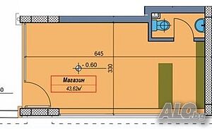 Монолитен магазин в нова сграда с Акт 16, парк Белите брези