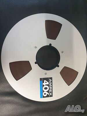 26,5см. 10,5” метална магнетофонна ролка Ampex.