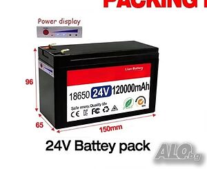 Акумулатор Lithium Battery 24V 120Ah