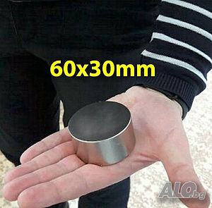 60x30mm МАГНИТ-240кг. неодимов N52, Neodymium magnet NdFeB magnit