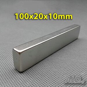 Неодимов магнит 100x20x10mm МАГНИТ неодимов N52, magnit