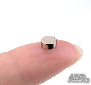 Неодимов магнит 5x2mm МАГНИТ неодимов N52, magnit от moqtmagazin.com (Моят магазин)