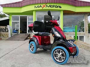 Електрическа Четириколка Модел MaXmotors Famouse RED 2022