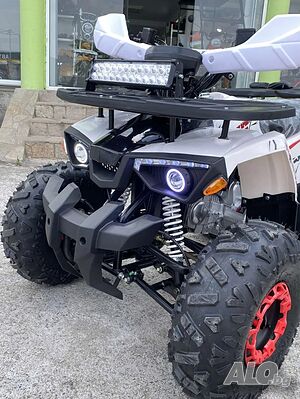 ATV MaxMotors Grizzly LED ROLLBAR 150 CC с 8” гуми, автоматична скорос