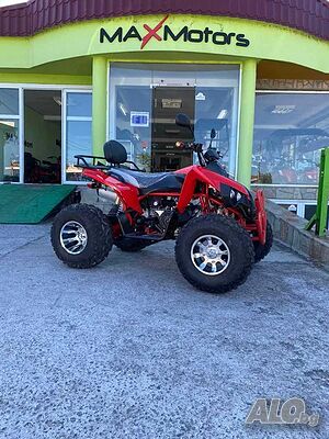 ATV 200cc Бензиново MaxMotors Grizzly Sport - RED DEVIL