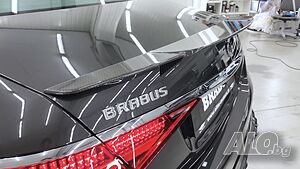 Спойлер багажник КАРБОН BRABUS S-class W223