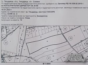 Земеделска земя гр. Твърдица