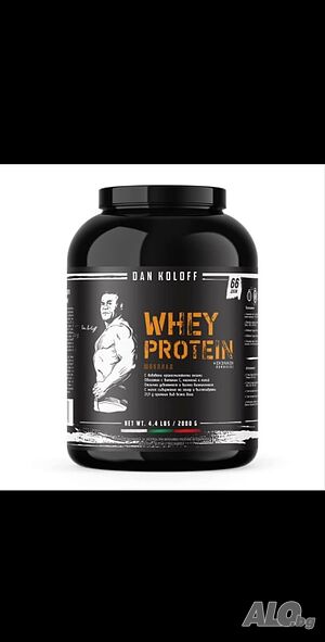 Българската сила е тук! DAN KOLOFF Whey Protein -2000гр СУПЕР ПРОТЕИН!