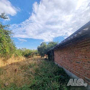 Дворно място с постройка в с. Ново село