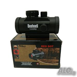 Оптически прицел бързомер Bushnell 1x40, бързомерец, черен