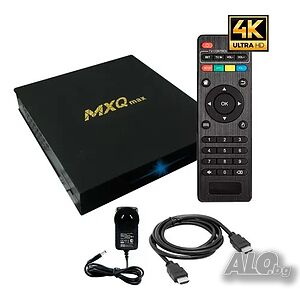 Android 11.1 TV BOX MXQ MAX 4K Ultra HD WiFi Super Smart Tv