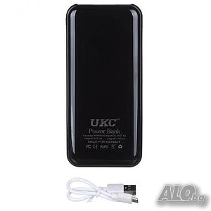 Power Bank UKC 30000 mAh мобилно зарядно устройство powerbank