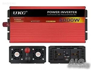 Инвертор 12V-220V, 5000W,4000W,2000W,1000W,500W (UKC)