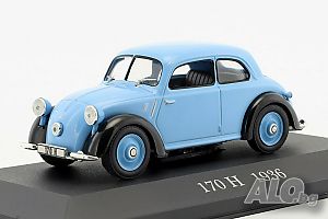 Mercedes-Benz 170 H W28 1936 - мащаб 1:43 на IXO/Altaya модела е нов в PVC дисплей-кейс