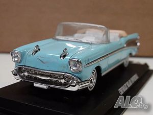 Chevrolet BelAir Convertible 1957 - мащаб 1:43 на Del Prado модела е нов в блистер