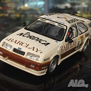 Ford Sierra RS Cosworth #4 Wolf Racing Barclay WTCC 24h Spa - мащаб 1:43 на IXO моделът е нов